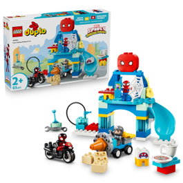 LEGO DUPLO Marvel Aracnocuartel de Spidey y su Superequipo 10464, Juguete de Construcción para Niños de 2+ Años