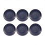 Summa Moon Blue Plato Llano Coupe 25 cm (Set de 6)