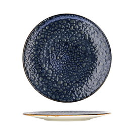 Summa Moon Blue Plato Llano Coupe 25 cm (Set de 6)