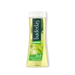 Badedas FRESH 2 en 1 Citrus & Jasmine gel de ducha y champú 600 ml