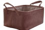 DKD Home Decor Set de 3 Cestas de Poliester 38x29x20 cm