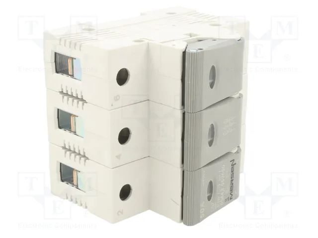 MERSEN Interruptor de fusible D02 50A 400V para raíl DIN