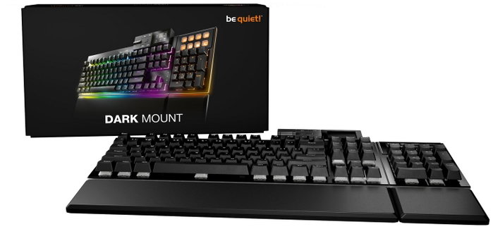 be quiet! Dark Mount Silent Tactile Negro