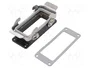 HARTING Carcasa para conectores HDC tamaño 16B Han® M