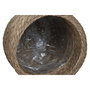 DKD Home Decor Set de 3 Maceteros de Fibra Trenzada Natural