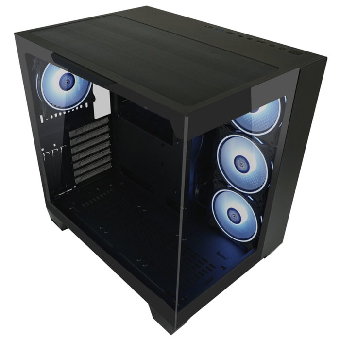 LC-Power LC-809B-ON Dark Storm_X ATX Gaming Enclosure LC-Power LC-809B-ON Dark Storm_X ATX Gaming Enclosure