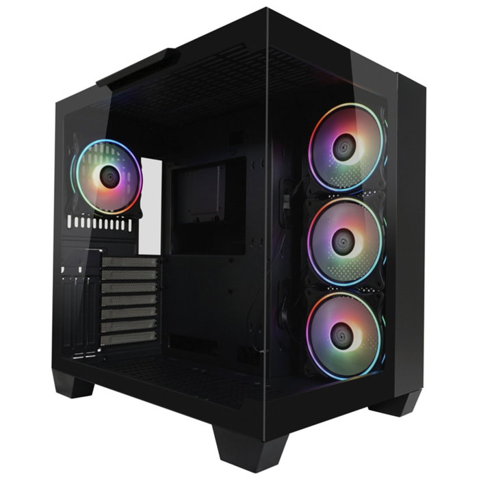 LC-Power LC-809B-ON Dark Storm_X ATX Gaming Enclosure LC-Power LC-809B-ON Dark Storm_X ATX Gaming Enclosure