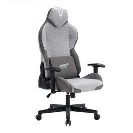 Woxter Silla Gaming Stinger Station Titan/ Light GM26-113 Tela Hidrófuga Ajustable 2D Respaldo 170º Reposabrazos y Cojín Lumbar
