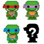 FUNKO Tortugas Ninja Bitty POP Blister 4 Figuras Coleccionables con Figura Misteriosa