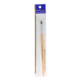 Red Kiss Gold Finger Flat Acrylic Brush No4 (GABR200)