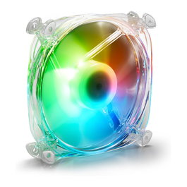 SHARKOON Sharkoon Shark Disc RGB Fan 120 mm Transparente