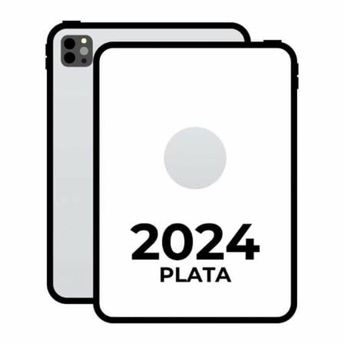 Tablet Apple iPad Pro 2024 11" 256GB WiFi + Cellular 11" Octa Core 8 GB RAM 256 GB Plateado