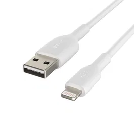 Belkin Cable de Conector Lightning USB A 2 m Blanco CAA001BT2MWH