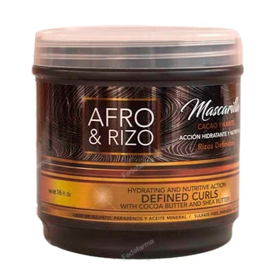 Afro And Rizo Mascarilla Afro & Rizo 32oz Afro And Rizo Mascarilla Afro & Rizo 32oz