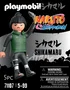 Playmobil 71107 Figura de Juguete Naruto Shippuden - Shikamaru, Personaje de Anime, Edad Recomendada 5 Años, Multicolor
