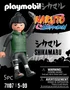 Playmobil 71107 Figura de Juguete Naruto Shippuden - Shikamaru, Personaje de Anime, Edad Recomendada 5 Años, Multicolor