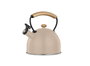 DKD Home Decor Tetera Inox Rubberwood 2,5L Beige