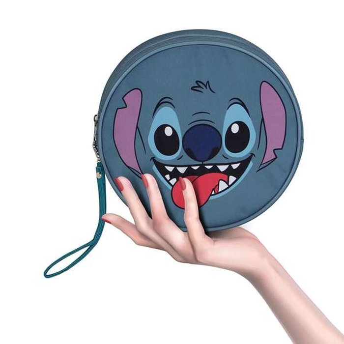 Karactermania Neceser Jumbo Lilo y Stitch Face Azul