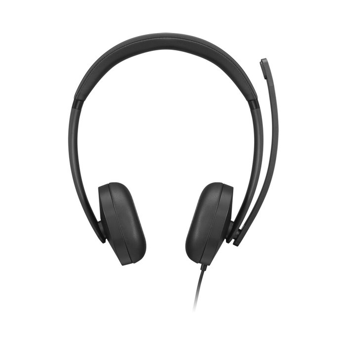 Lenovo VoIP Headset 5000 Auriculares USB Tipo C Negro