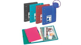 Carpebloc Carchivo Contrast-Opac Pp Ribete A4 4 An.Mixtas 35Mm Con Rec. 120 Hj. Cuadric.4X4 Surtido (4 Col.) (Set de 4)