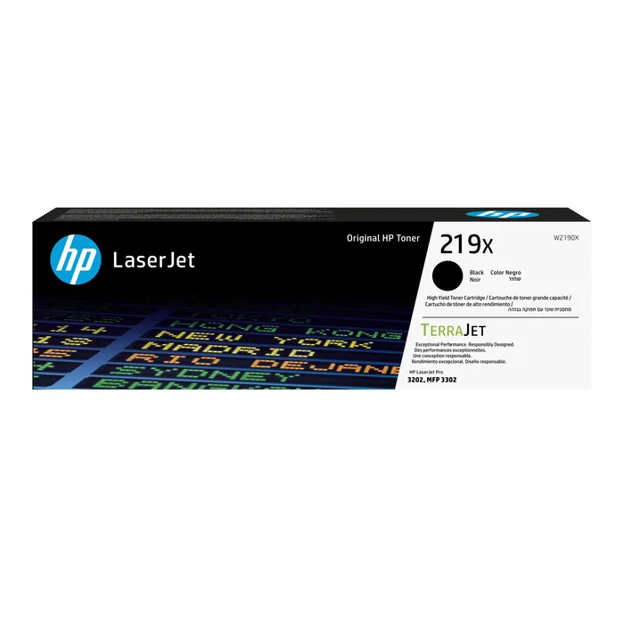 HP Cartucho de Tóner Original LaserJet 219X Negro de Alta Capacidad (XL) HP Cartucho de Tóner Original LaserJet 219X Negro de Alta Capacidad (XL)