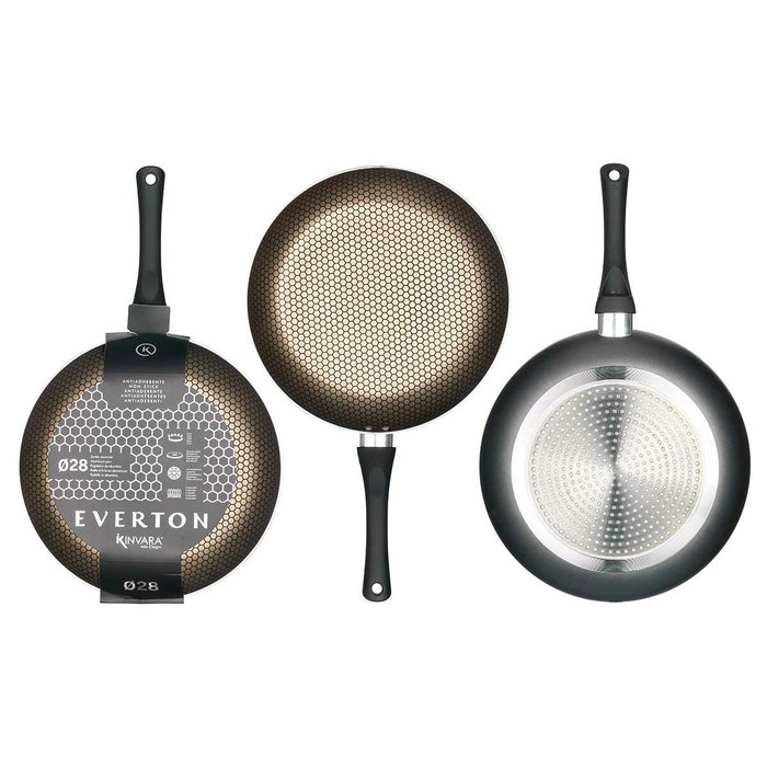 Kinvara Sartén de Inducción Antiadherente Panel Abeja 28 cm