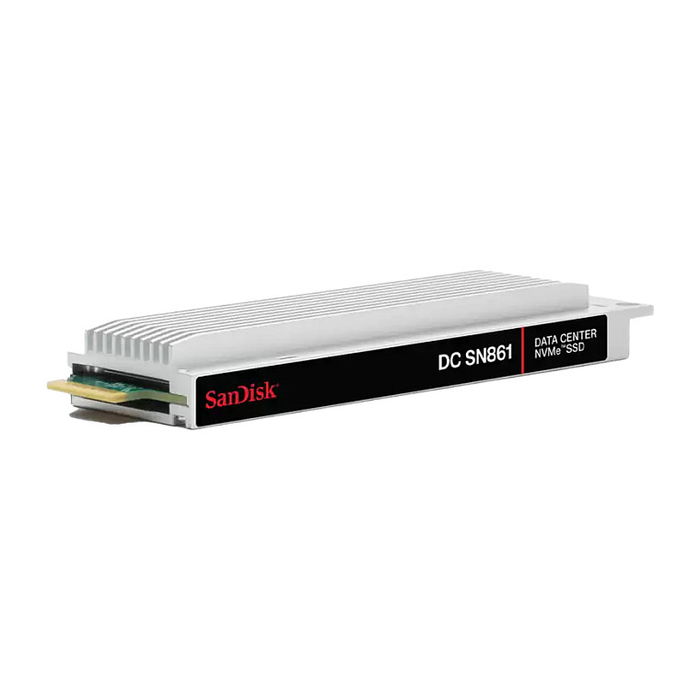 Western Digital SanDisk DC SN861 7.68TB SSD NVMe PCIe 5.0 E1.S 15mm - Enterprise, Hardware Encrypted, Lectura 13700 MB/s
