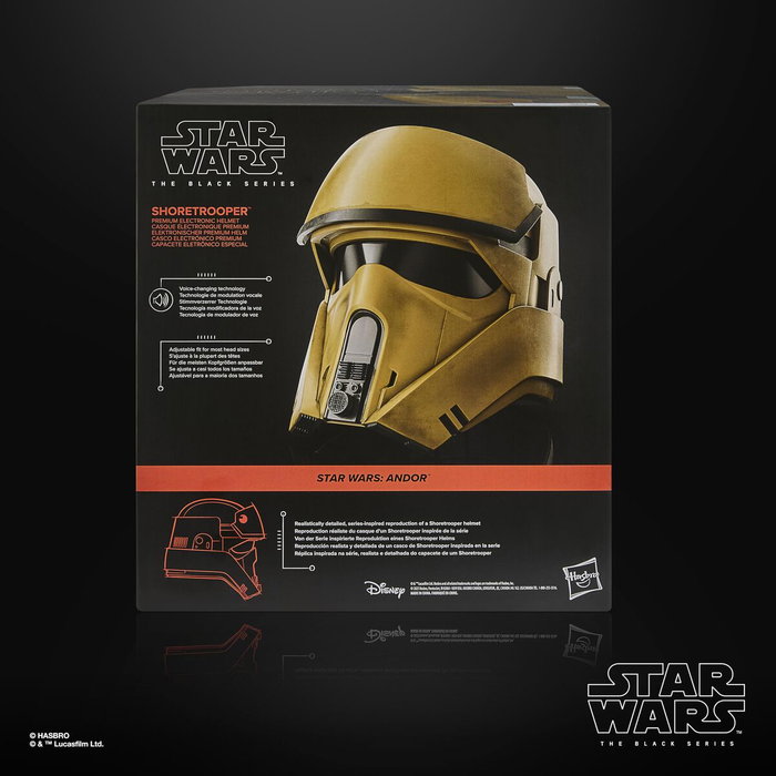 Hasbro Star Wars The Black Series Casco Electrónico Shoretrooper Hasbro Star Wars The Black Series Casco Electrónico Shoretrooper