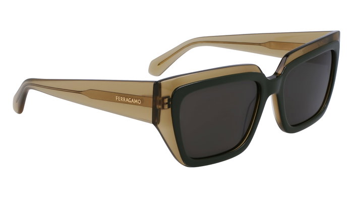 Ferragamo SF2002S-327 Gafas de sol Verde