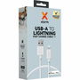 Cable USB Xtorm CXG2010 Blanco (2 Unidades)