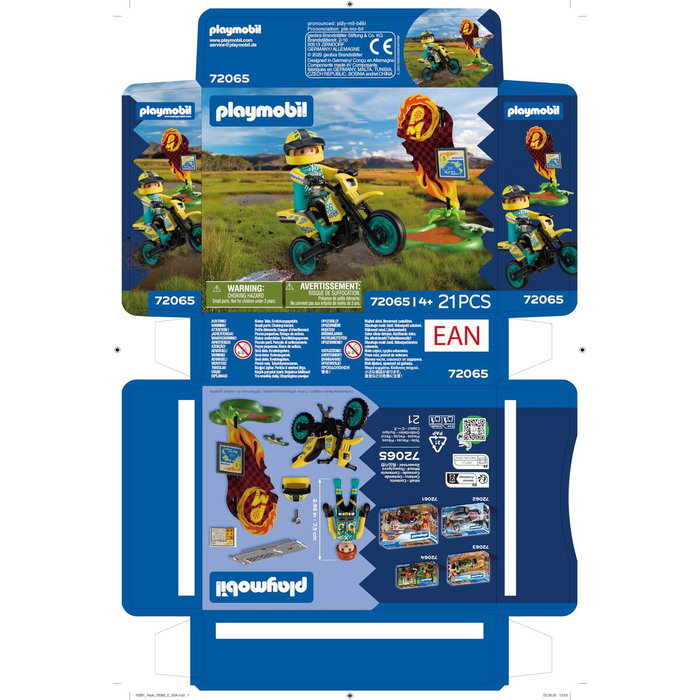 Playmobil City Action Moto Todoterreno Playmobil City Action Moto Todoterreno