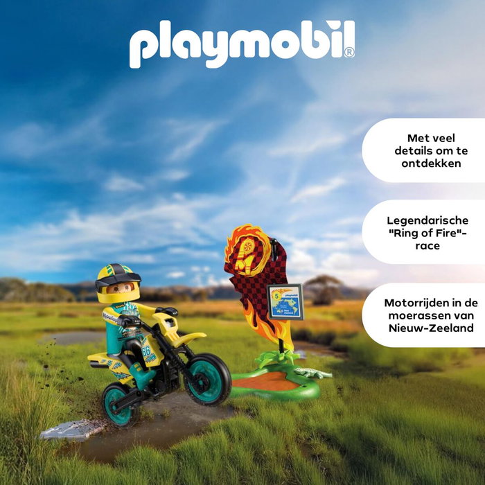 Playmobil City Action Moto Todoterreno Playmobil City Action Moto Todoterreno