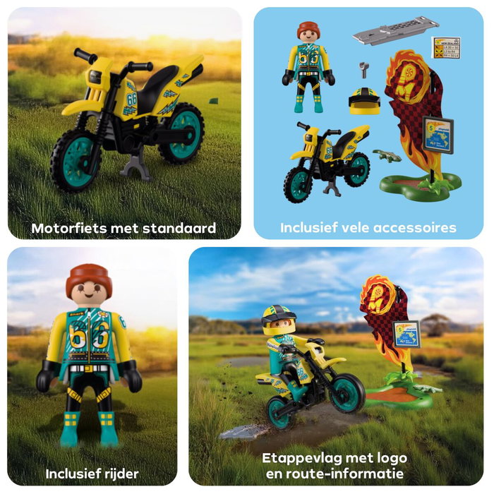 Playmobil City Action Moto Todoterreno Playmobil City Action Moto Todoterreno