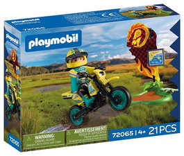 Playmobil CITY Action 70382 - Moto Todoterreno con Figura, Juguete para niños de 4 a 10 años
