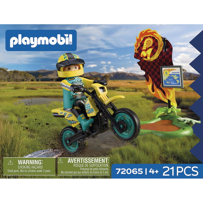 Playmobil City Action Moto Todoterreno Playmobil City Action Moto Todoterreno