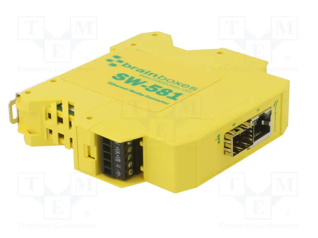 BRAINBOXES SW-581 Switch Ethernet no administrado de 2 puertos BRAINBOXES SW-581 Switch Ethernet no administrado de 2 puertos