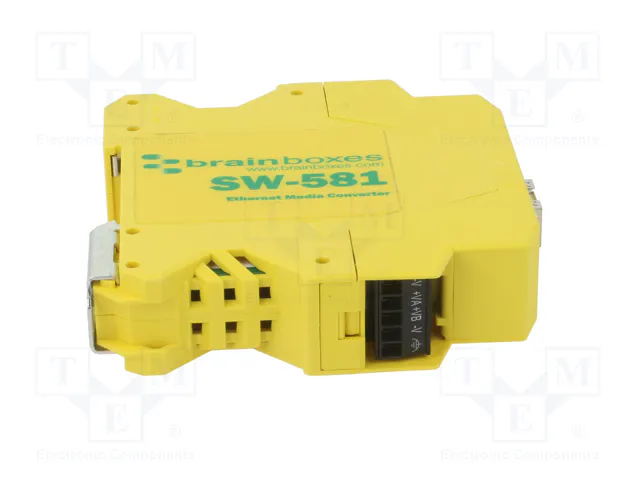 BRAINBOXES SW-581 Switch Ethernet no administrado de 2 puertos BRAINBOXES SW-581 Switch Ethernet no administrado de 2 puertos