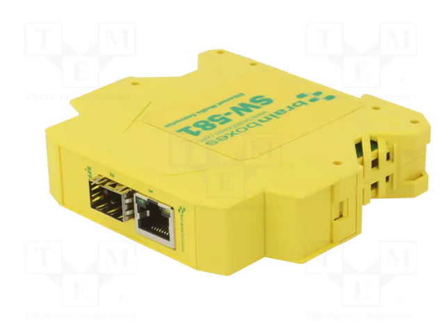 BRAINBOXES SW-581 Switch Ethernet no administrado de 2 puertos BRAINBOXES SW-581 Switch Ethernet no administrado de 2 puertos
