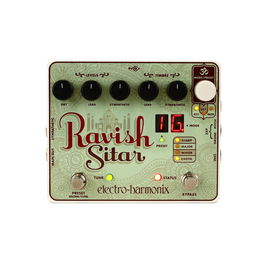 EHX Pedal de Efectos Simulador de Sitar Ravish Sitar
