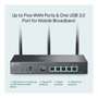 TP-Link Omada ER706W Router Inalámbrico Gigabit Doble Banda Negro