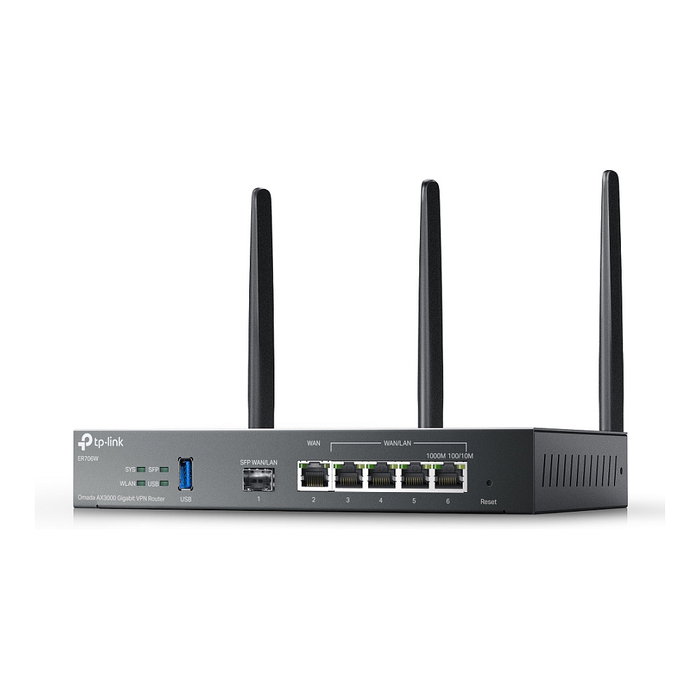 TP-Link Omada ER706W Router Inalámbrico Gigabit Doble Banda Negro TP-Link Omada ER706W Router Inalámbrico Gigabit Doble Banda Negro