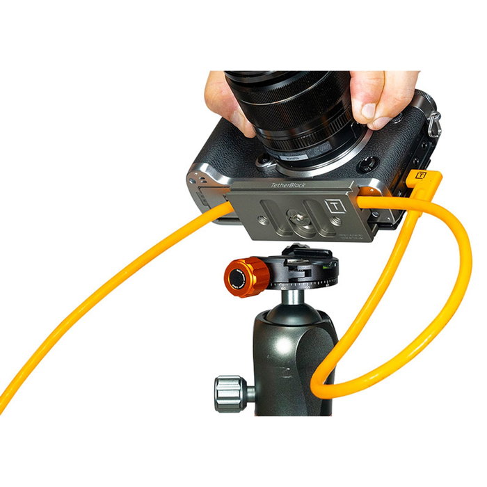 Tether Tools TetherPro USB-C a USB-C Right Angle naranja Tether Tools TetherPro USB-C a USB-C Right Angle naranja