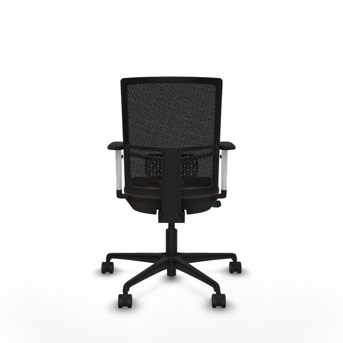 PIQUERAS Y CRESPO Silla de oficina Yunquera con mecanismo Sincro/Traslack, Marrón oscuro y Negro PIQUERAS Y CRESPO Silla de oficina Yunquera con mecanismo Sincro/Traslack, Marrón oscuro y Negro