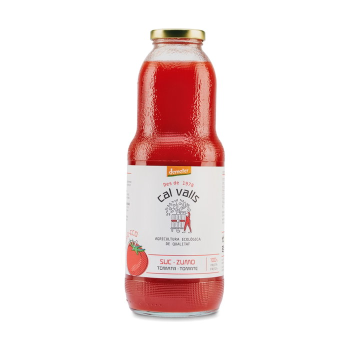 Cal Valls Zumo de Tomate Bio 1L Demeter Cal Valls Zumo de Tomate Bio 1L Demeter