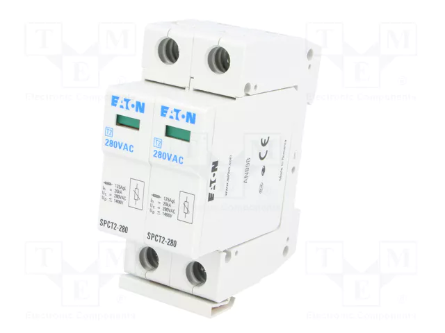 EATON ELECTRIC Limitador de sobretensiones Tipo 2 2 polos 280VAC 40kA