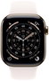 Apple Watch Series 11 GPS + Cellular 42mm Gold Titanium Case | Light Blush Sport Band - M/L