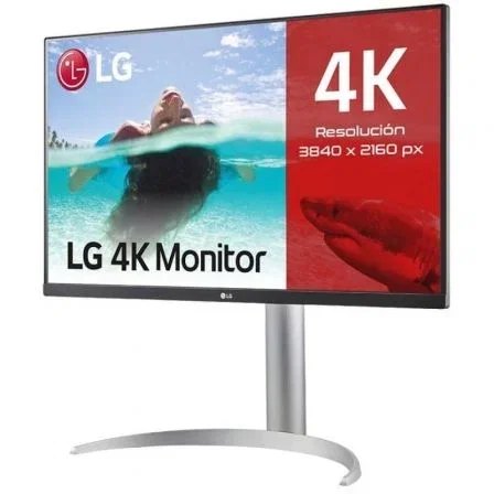 LG 27UP85NP Monitor 27" 4K UHD IPS HDR VESA DisplayHDR 400 FreeSync USB-C 90W DCI-P3 95% Calibración