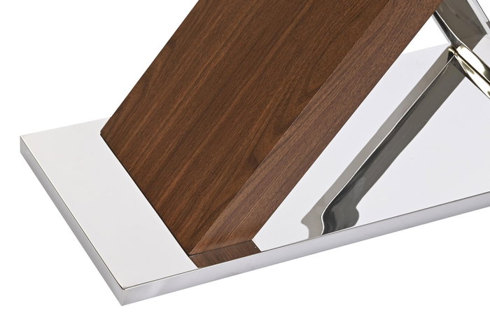 DKD Home Decor Consola Moderna Transparente Marron Oscuro Acero Cristal 120 x 40 x 75 cm DKD Home Decor Consola Moderna Transparente Marron Oscuro Acero Cristal 120 x 40 x 75 cm