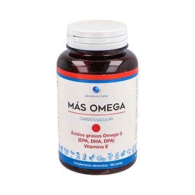 Mahen Más Omega Punto Rojo 180 perlas Mahen Más Omega Punto Rojo 180 perlas