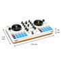 Hercules DJ Control Mix Ultra Controlador DJ Blanco 315 mm x 174 mm x 40 mm Batería 1000 mAh 10 h
